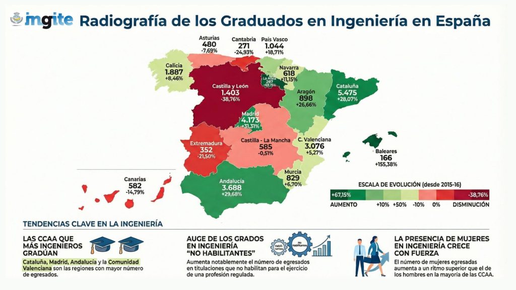 Radiografía de los Graduados en Ingeniería en Espaa