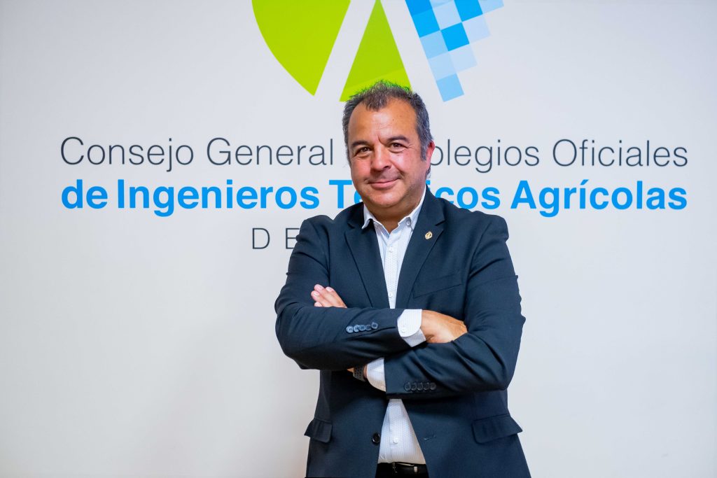 Carlos Gutierrez Alameda, presidente del Consejo de Ingenieros Técnicos Agrícolas